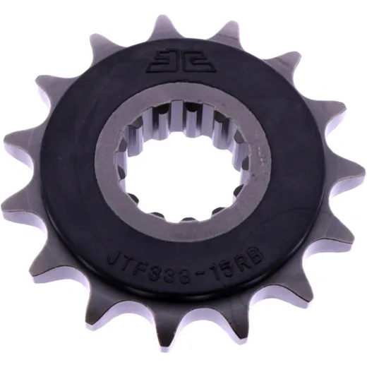 Front sprocket 15 tooth pitch 530 rubber damper alternative: 7263668 for: Honda CBR, CBF, VTR