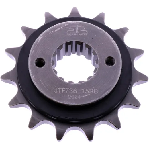 Front sprocket 15 tooth pitch 520 rubber damper alternative: 7263015 for: Ducati Monster, Scrambler, Supersport