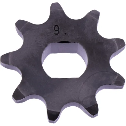 Front sprocket 9 tooth pitch 415 for: Beta Minitrial