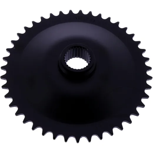 Rear sprocket 43 tooth 415 black inner diameter 28 for: Aprilia RS, AF1, Europa