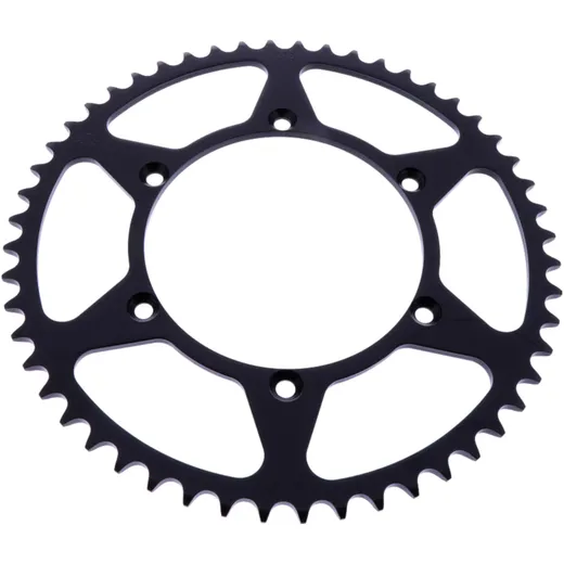 Rear sprocket 52 tooth 520 black inner diameter 134 bolt spacing 150 for: Kawasaki KX, KLX, KDX