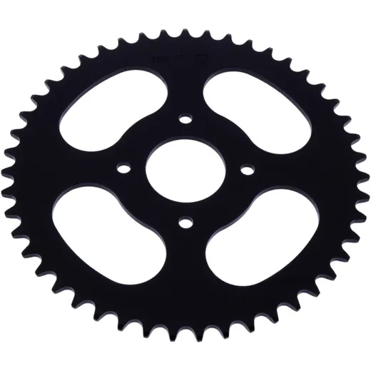 Rear sprocket 47 tooth pitch 415 inner diameter 42. 5 bolt spacing 66 for: Hercules Prima, Optima, MX - 1