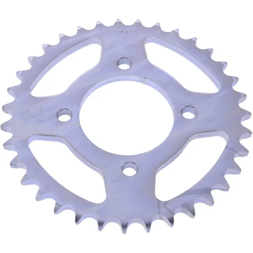 Rear sprocket 35 tooth 530 silver inner diameter 70 bolt spacing 92 for: Kawasaki Z, KH