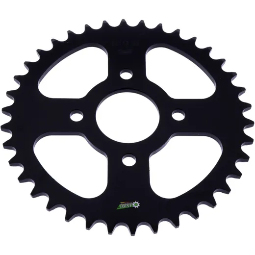 Rear sprocket 34 tooth pitch 520 black inner diameter 50 bolt spacing 80 for: E - Ton EXL, VXL, CXL