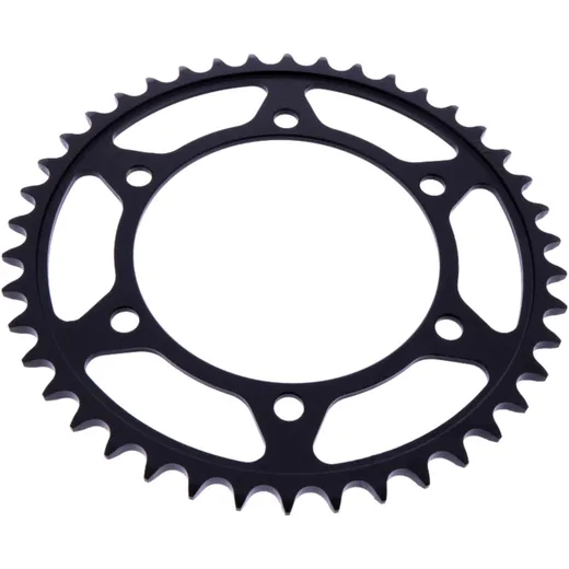 Rear sprocket 42 tooth pitch 520 inner diameter 120 bolt spacing 140 for: Kawasaki W, EN