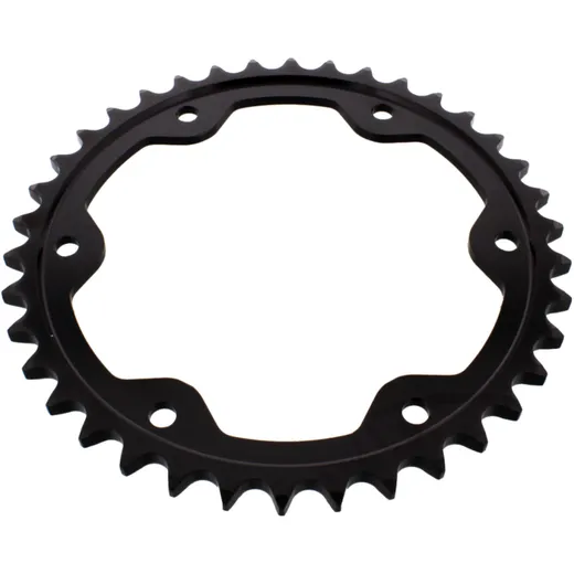 38-Tooth Rear Sprocket 525 Pitch Black for Motorcycles