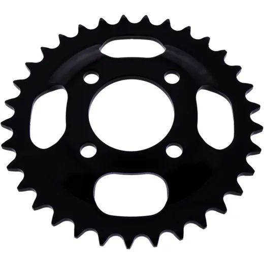 Rear sprocket 33tooth pitch 520 black inner diameter 055 bolt spacing 076 for: SMC/Barossa Bronco, Canyon