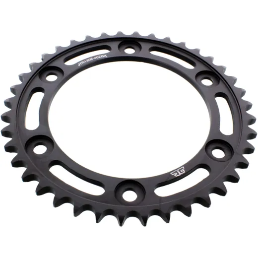 Rear sprocket 40 tooth pitch 530 black inner diameter 134 bolt spacing 160 for: Honda CBR, VTR