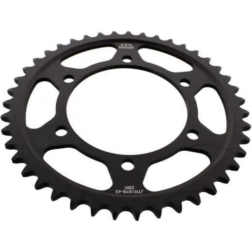 43 Tooth Rear Sprocket Pitch 525 Black for Motorcycles
