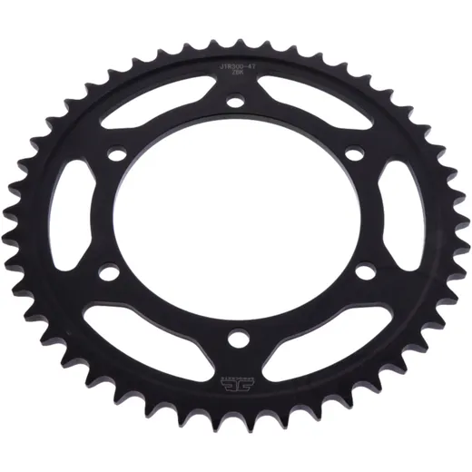 Rear sprocket 47 tooth pitch 525 black inner diameter 130 bolt spacing 150 for: Honda XL, XRV