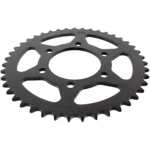 Rear sprocket 43 tooth pitch 520 black inner diameter 080 bolt spacing 104 for: Kawasaki Z, ZX - 6R, KLE