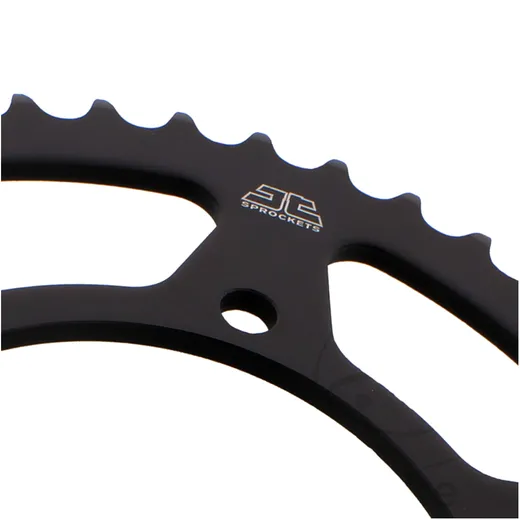 Rear sprocket 45 tooth pitch 520 black inner diameter 110 bolt