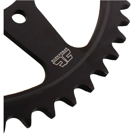 Kettenrad 48 Zähne 525 Teilung schwarz für: Custom Bikes_0