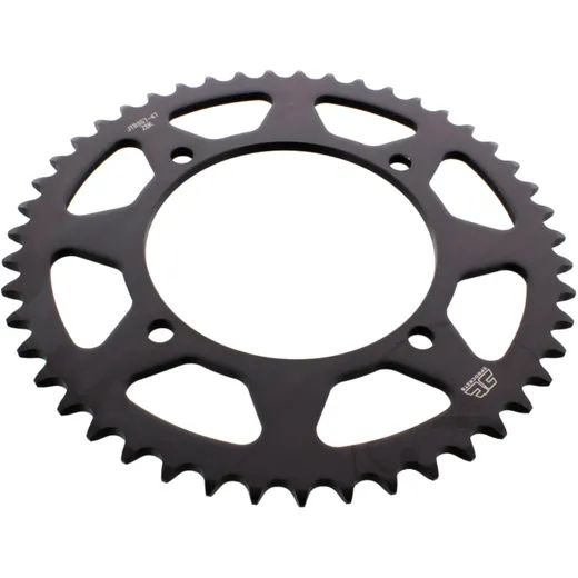 Rear sprocket 47 tooth pitch 520 black inner diameter 125 bolt spacing 145 for: MZ/MUZ Baghira, Mastiff