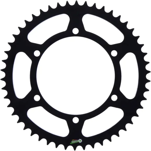 Rear sprocket 50 tooth pitch 428 inner diameter 108 bolt spacing 123 for: Derbi Senda