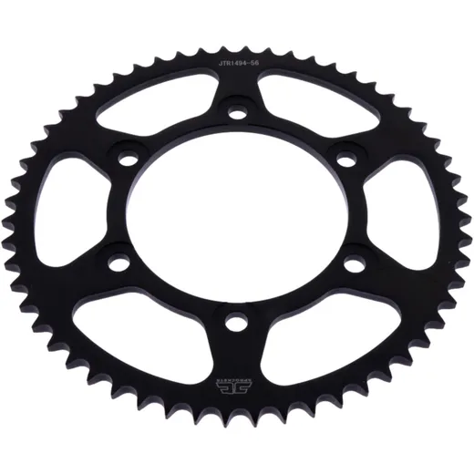 Rear sprocket 56 tooth pitch 428 inner diameter 110 bolt spacing 130 for: Kawasaki Z, Ninja