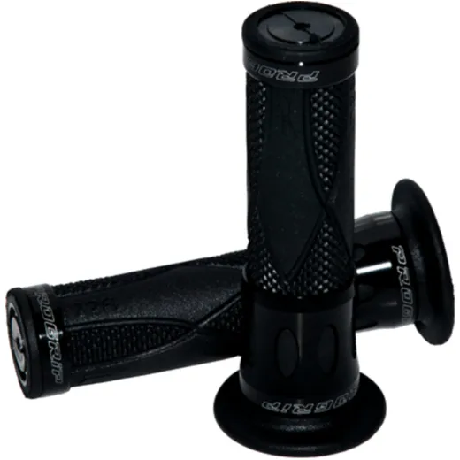 GRIPS 728 BLACK ALU D.22/25MM CLOSED for Scooters
