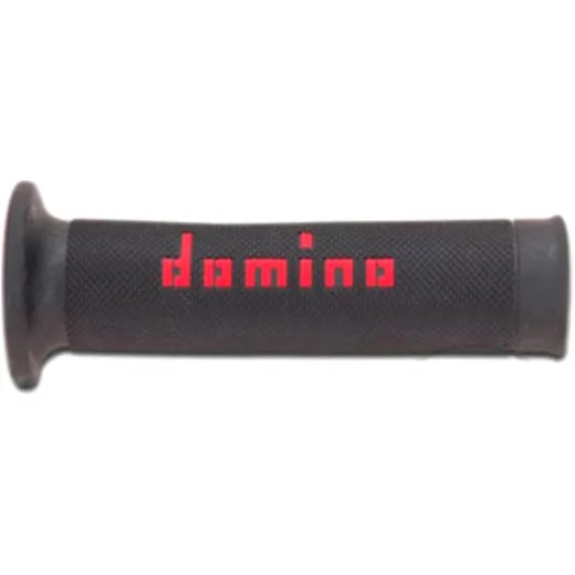 Griffgummi A010 schwarz/rot Domino D.22/26mm offen_0
