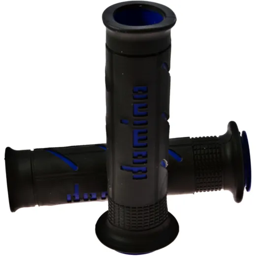 Griffgummi schwarz/blau für 22 / 26 mm Lenker