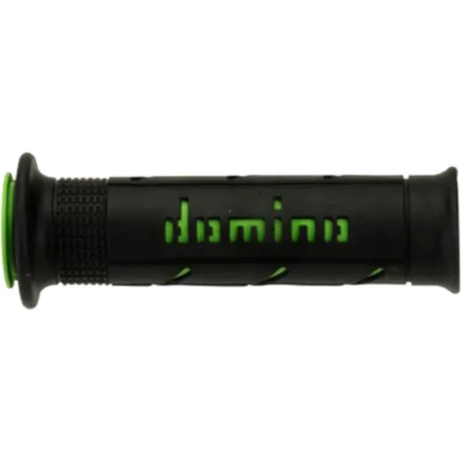 Domino Off Road Grips Black/Green D.22MM L.126MM Open_0
