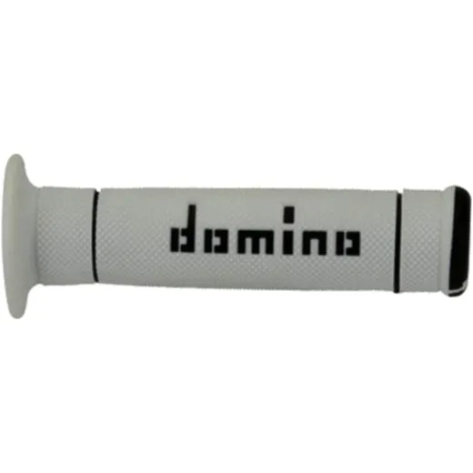 Domino Offroad Grips White/Black D.22MM L.125MM_0