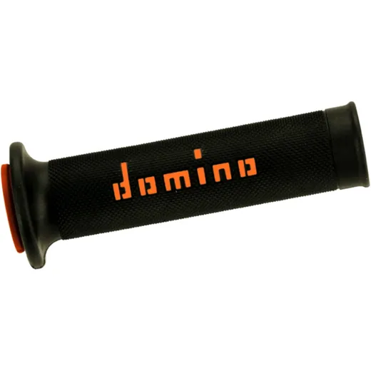 Domino Griffgummi schwarz/orange 22/26 mm