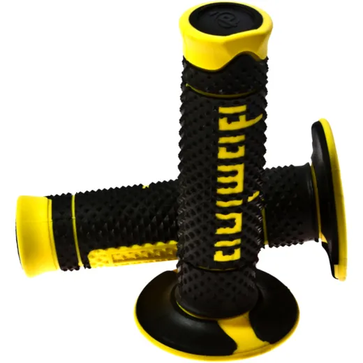 Domino Griffgummi Offroad schwarz/gelb D.22mm