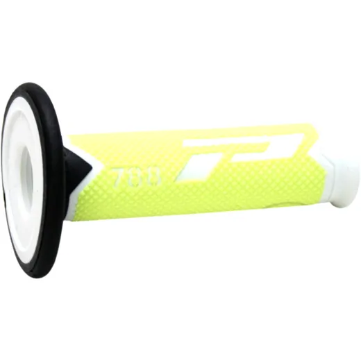 ProGrip 788 Griffgummi fluoreszierend weiß/schwarz für Motorräd
