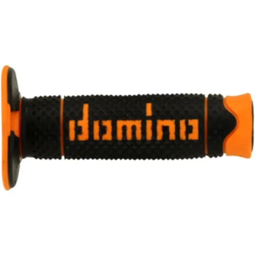 Domino Offroad Grips Black/Orange 22/26 mm_0