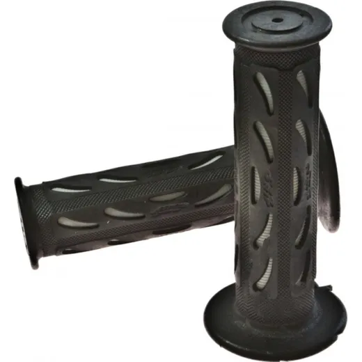 Lenkergriffe Griffgummi grau/schwarz