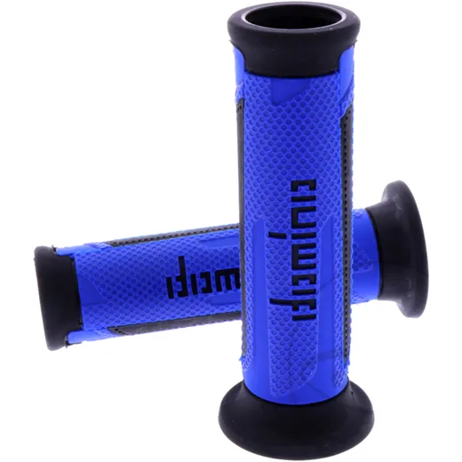 GRIPS A350 BLACK/BLUE DOMINO D.22/26MM OPEN
