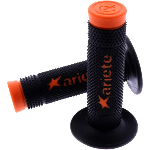 Vulcan Grips for Off-Road Motorcycles Black/Orange D.22/24mm Closed