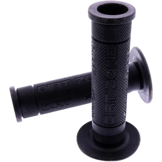 DIRT ZONE GRIPS BLACK D.22/24MM OPEN