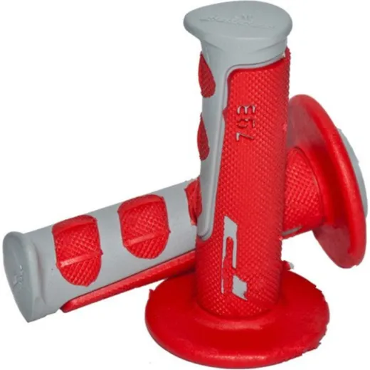 Grips grey/red