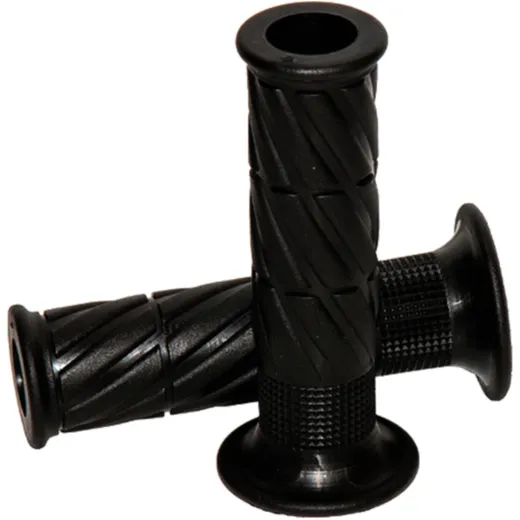 Grips black yam d. 22mm. l. 120mm open for: Yamaha YP