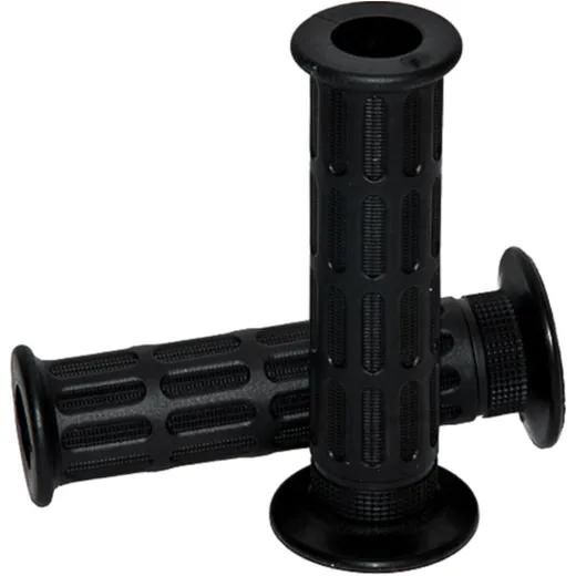 Grip SET black for: HONDA d=22mm l=120mm open end