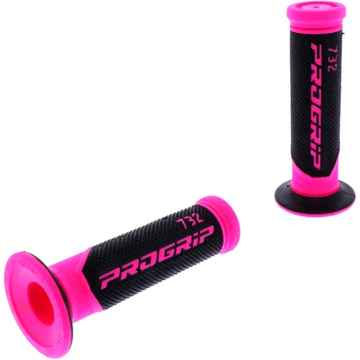 Griffgummi Schwarz/Rosa 125mm D.22/25 mm geschlossen