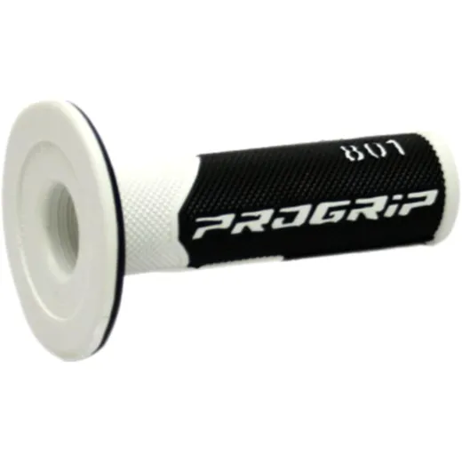 PROGRIP 801 Grip White/Black for MX/Scooter_0