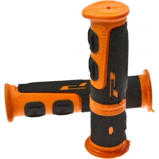 Grips black/orange atv