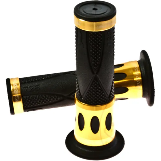 ProGrip Griffgummi 728 schwarz/gold für Scooter 22/25 mm