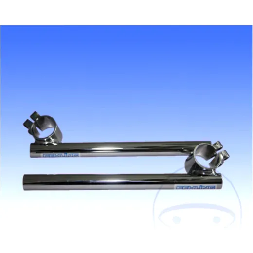 Lenkerstummel für Motorräder 22 mm verchromt