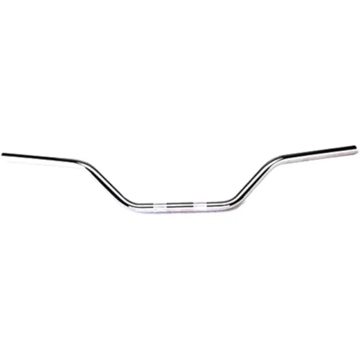 Chromeed Steel Superbike Handlebar high 22 mm by Fehling