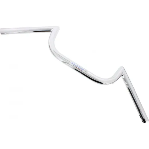 Handlebar steel chrome cable notch 1inch feh