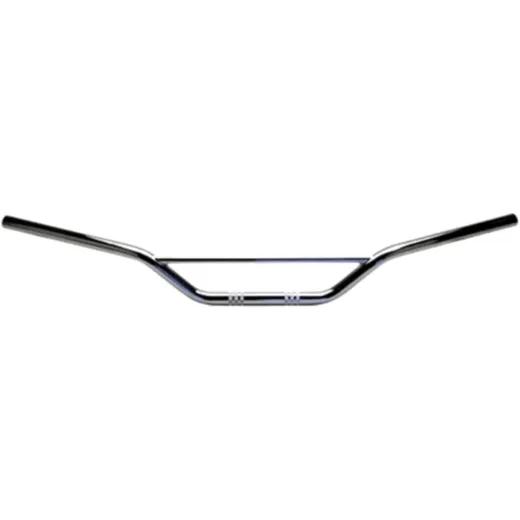 Lenker Stahl chrom 22 mm für Enduro/Cross