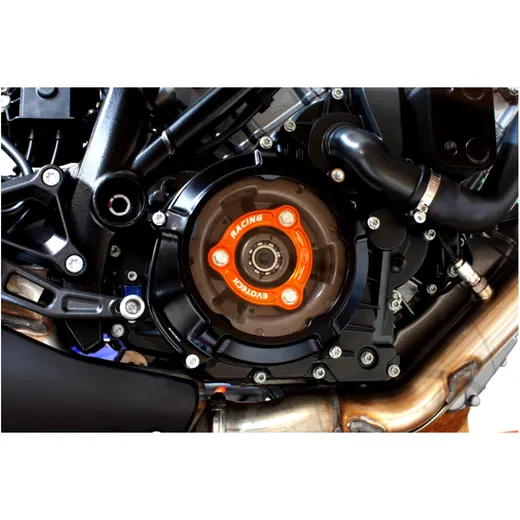 Evotech Clutch Cover Kit black/orange_0