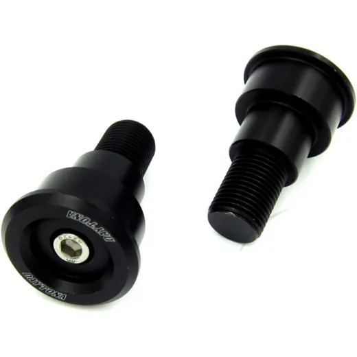 Lenkerenden Alu schwarz für Yamaha 1