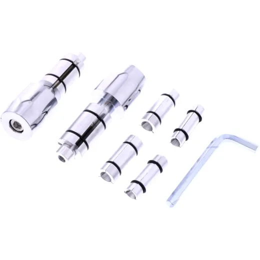 Lenkerenden Aluminium Chrom JMP
