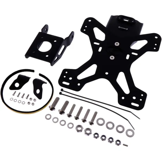 LICENCE PLATE HOLDER IN BLACK for Motorcycles