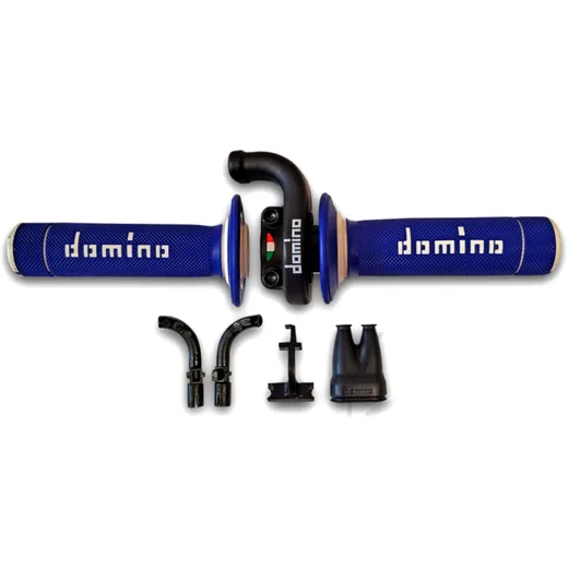 Throttle DOMINO kre03 blue for: Honda CRF, Kawasaki KX