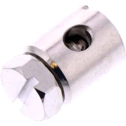 Schraubnippel JMP 9 mm mit 2.8 mm Bohrung